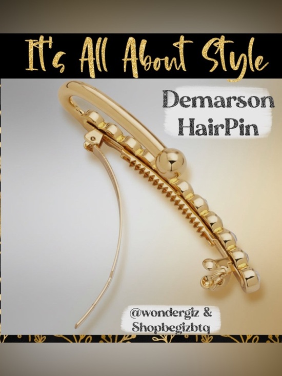 Authentic Demarson Delicate Statement HairPin To Call the Attention of Everyone main image 5